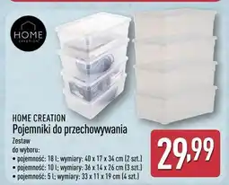 ALDI HOME CREATION Pojemniki do przechowywania oferta