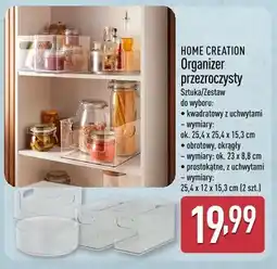 ALDI HOME CREATION Organizer przezroczysty oferta