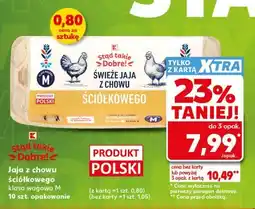 Kaufland Świeże jaja z chowu ściółkowego oferta