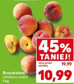 Kaufland Brzoskwinie układane, luzem oferta