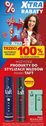 Kaufland Schwarzkopf Taft Wszystkie produkty do stylizacji włosów oferta