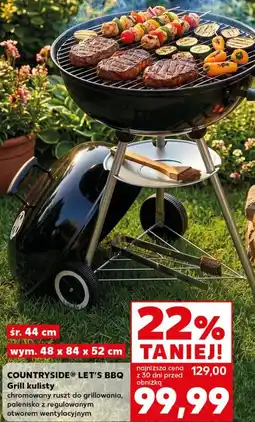 Kaufland COUNTRYSIDE LET'S BBQ Grill kulisty oferta