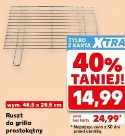 Kaufland Ruszt do grilla prostokątny oferta