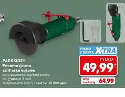Kaufland PARKSIDE Pneumatyczna szlifierka kątowa oferta