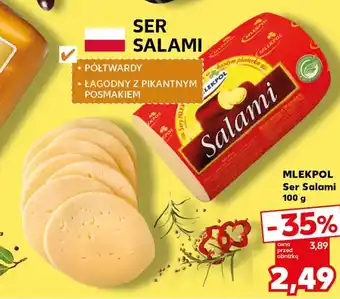 Kaufland Mlekpol Ser Salami oferta