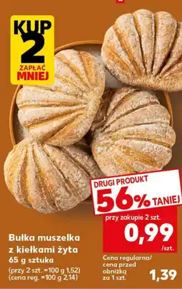 Kaufland Bułka muszelka z kiełkami żyta oferta