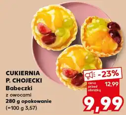 Kaufland Cukiernia P. Chojecki Babeczki z owocami oferta