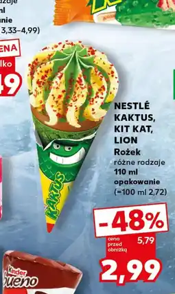 Kaufland Nestlé Kaktus, Kit Kat, Lion Rożek oferta