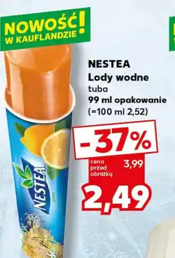 Kaufland Nestea Lody wodne tuba oferta