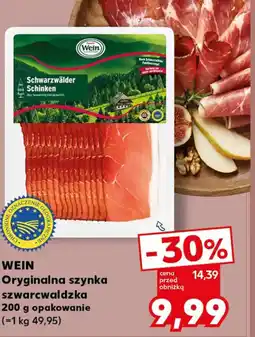 Kaufland Wein Oryginalna szynka szwarcwaldzka oferta