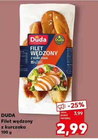 Kaufland Duda Filet wędzony z kurczaka oferta