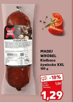 Kaufland Madej Wróbel Kiełbasa żywiecka XXL oferta