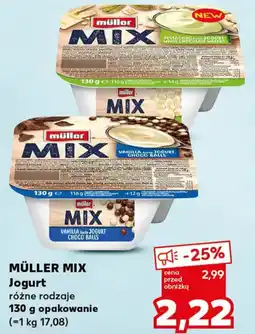 Kaufland Müller Mix Jogurt oferta