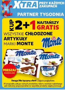 Kaufland Zott Monte Wszystkie chłodzone artykuły oferta