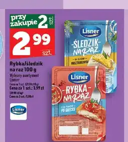 Topaz Śledzik na raz w sosie musztardowym Lisner oferta