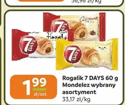 Społem Częstochowa Rogalik 7 DAYS Mondelez oferta