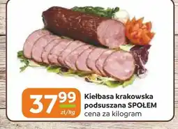 Społem Częstochowa Kiełbasa krakowska podsuszana Społem oferta
