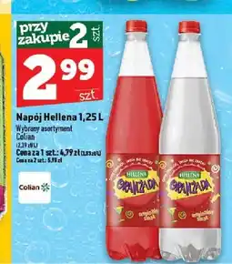 Topaz Napój Hellena Oranżada oryginalny smak czerwona oferta