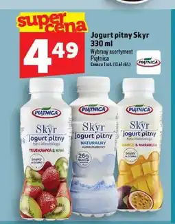 Topaz Jogurt pitny Skyr Truskawka & Kiwi oferta