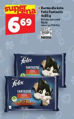 Topaz Karma dla kota Felix Fantastic 4-pak oferta