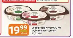 Społem Częstochowa Lody Bracia Koral oferta