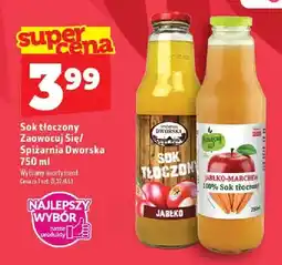 Topaz Sok tłoczony Spiżarnia Dworska jabłko oferta