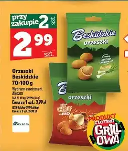 Topaz Orzeszki o smaku serowo-cebulowym Beskidzkie oferta
