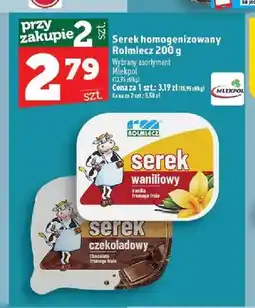 Topaz Serek homogenizowany Rolmlecz waniliowy oferta