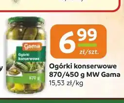 Społem Częstochowa Ogórki konserwowe MW Gama oferta
