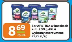 Społem Częstochowa Ser Apetina w kostkach Arla oferta