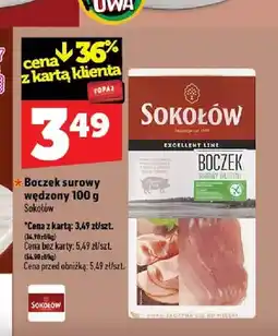 Topaz Boczek surowy wędzony Sokołów oferta