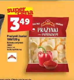 Topaz Prażynki o smaku paprykowym Junior 100/120g oferta