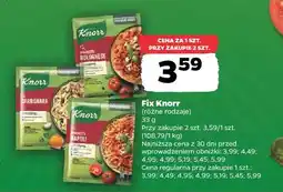 Netto Fix Knorr carbonara oferta
