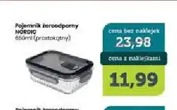 Topaz Pojemnik żaroodporny NORDIC 650ml (prostokątny) oferta