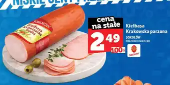 Topaz Kiełbasa Krakowska parzona Sokołów oferta