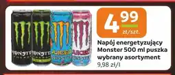 Społem Częstochowa Napój energetyzujący Monster 500ml puszka oferta
