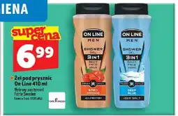 Topaz Żel pod prysznic On Line Deep Blue Sea Salt oferta