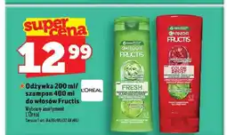 Topaz Szampon do włosów Fructis Fresh oferta