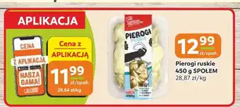 Społem Częstochowa Pierogi ruskie Społem oferta