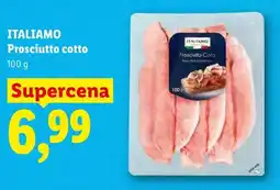 Lidl Prosciutto cotto ITALIAMO oferta