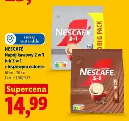 Lidl Napój kawowy Nescafé 2 w 1 oferta