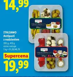 Lidl Antipasti z nadzieniem ITALIAMO oferta