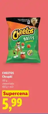 Lidl Chrupki Cheetos cheese balls oferta