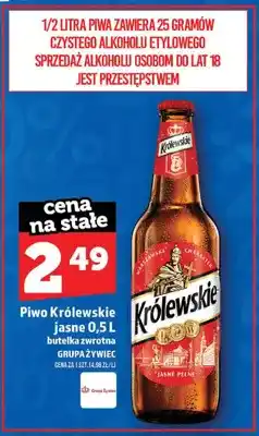 Topaz Piwo Królewskie jasne pełne oferta