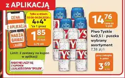 Społem Częstochowa Piwo Tyskie puszka oferta