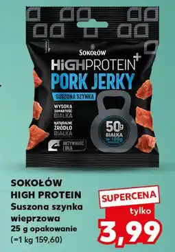 Kaufland Sokołów High Protein Suszona szynka wieprzowa oferta