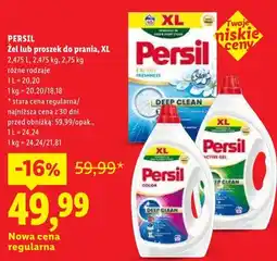 Lidl Proszek do prania Persil XL oferta