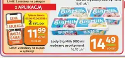 Społem Częstochowa Lody Big Milk oferta