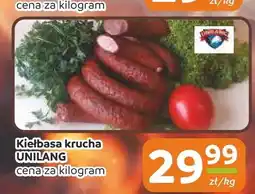 Społem Częstochowa Kiełbasa krucha UNILANG oferta