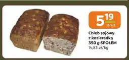 Społem Częstochowa Chleb sojowy z kozieradką Społem oferta